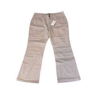 NEW WITH TAGS Flamingo BRAND  2X plus Size Bootcut‎ khaki pants